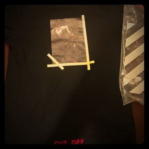 Off White Virgil Abloh CUT OFF tee